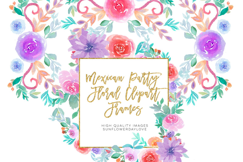 mexican-fiesta-flowers-clipart-fiesta-invitation-clipart