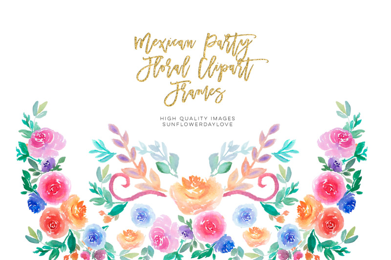 mexican-fiesta-flowers-clipart-fiesta-invitation-clipart