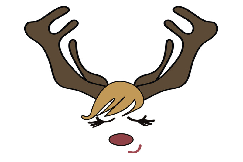 christmas-reindeer-face