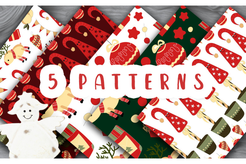 christmas-elements-new-year-patterns