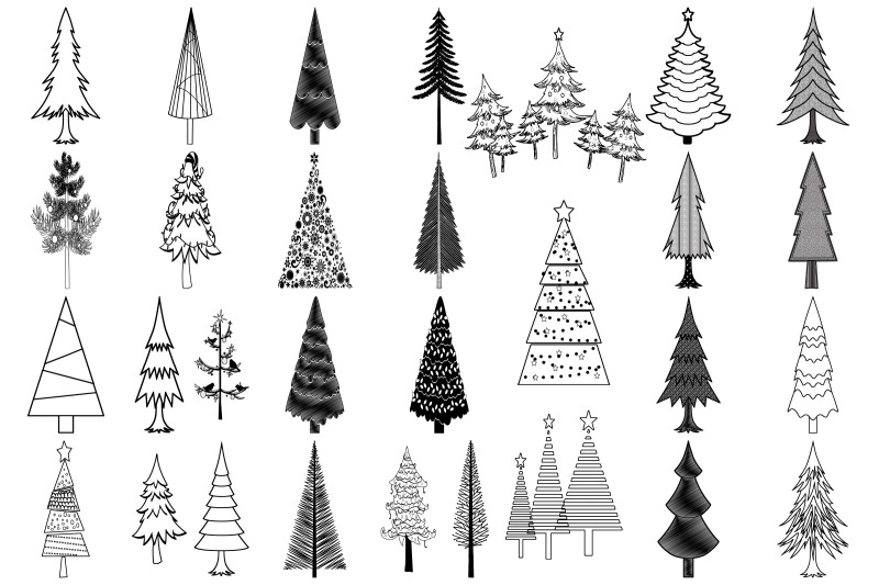 christmas-and-winter-trees-and-foreground-ai-eps-png