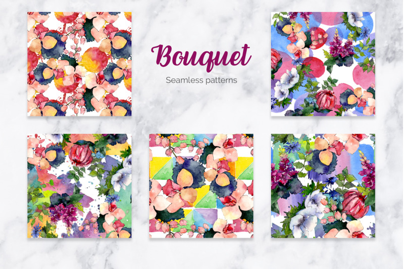bouquet-of-flowers-elegance-watercolor-png
