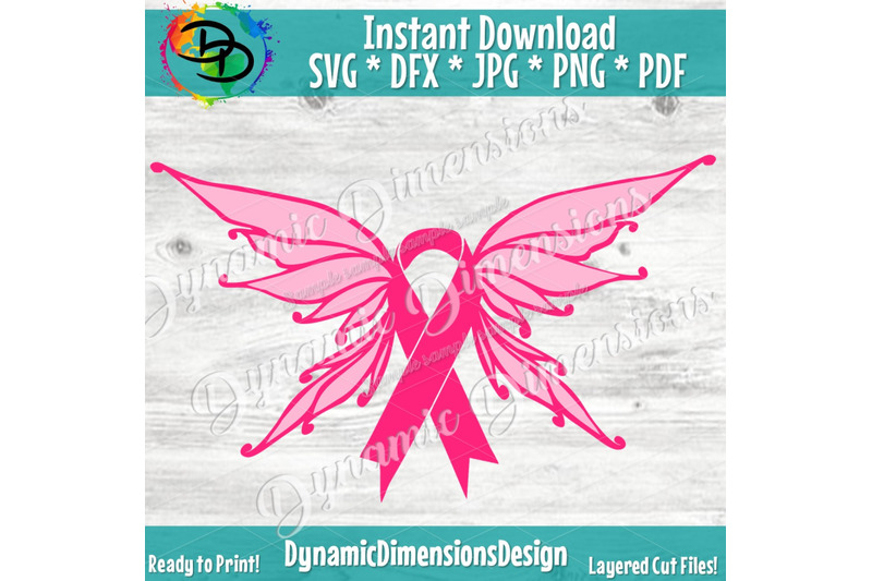 Download Butterfly Cancer Ribbon, Cancer svg, Breast Cancer ...