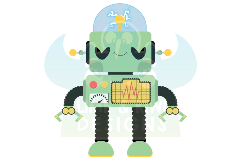 robots-clipart-lime-and-kiwi-designs