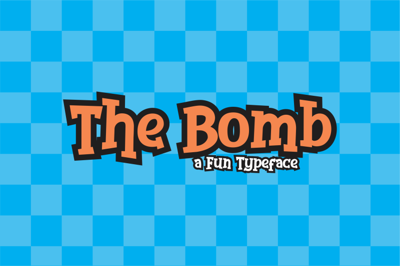 the-bomb-a-fun-typeface