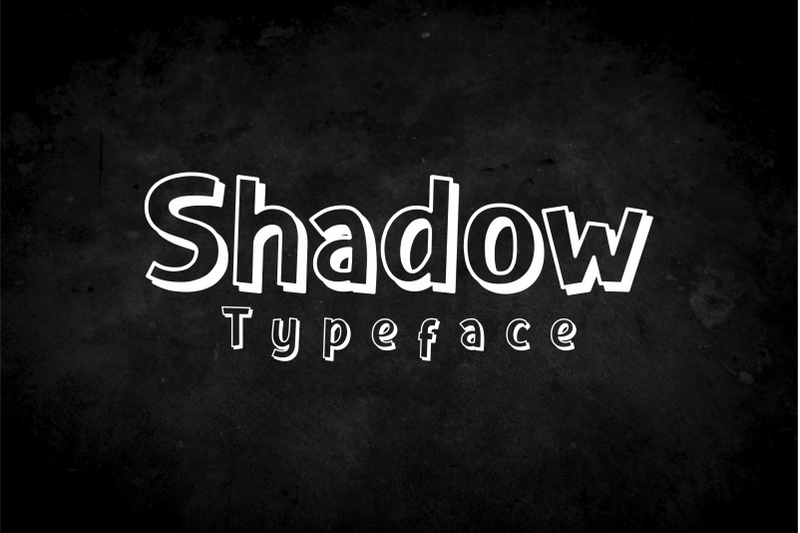 shadow-typeface