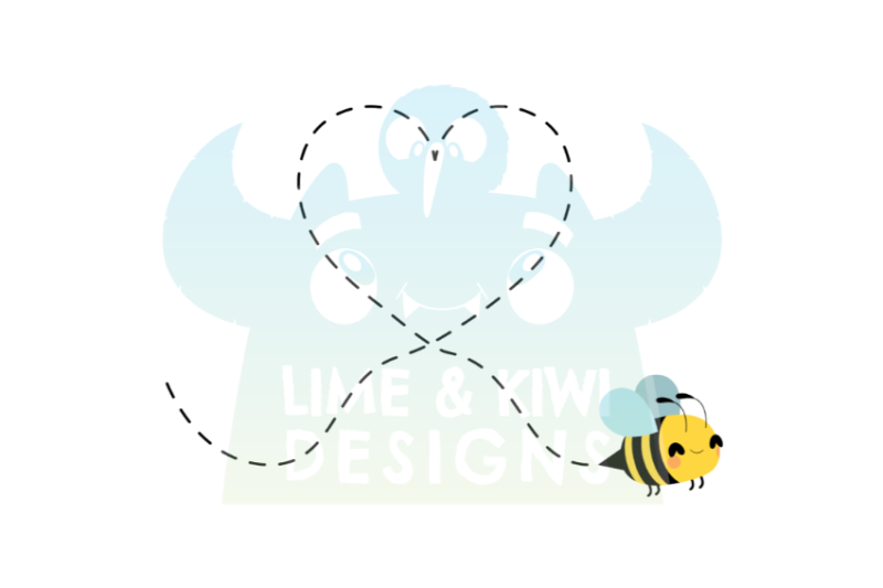 cute-bees-clipart-lime-and-kiwi-designs