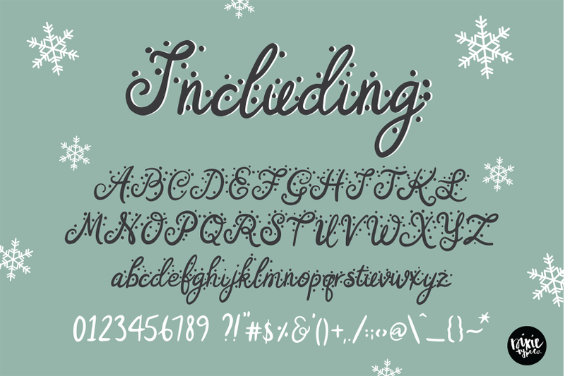 afterglow-a-christmas-snow-holiday-font