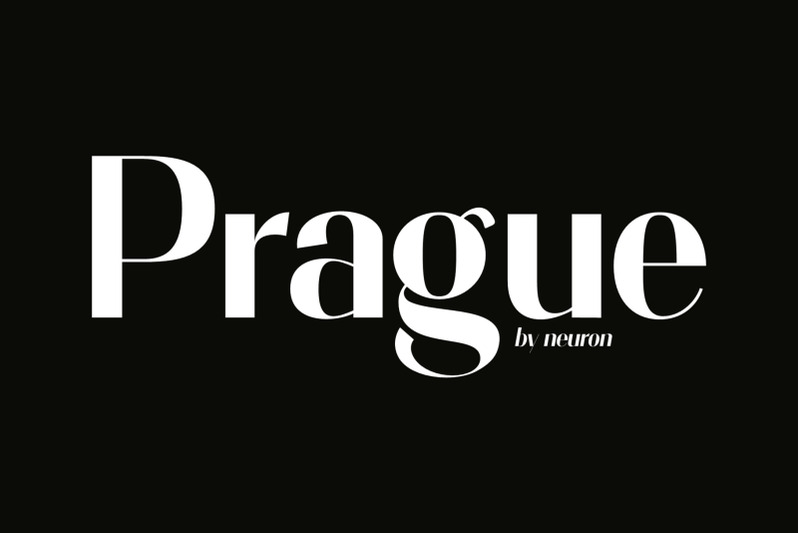 prague-display-font