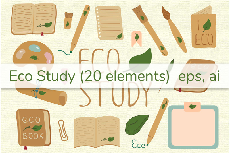 eco-study-20-vector-elements