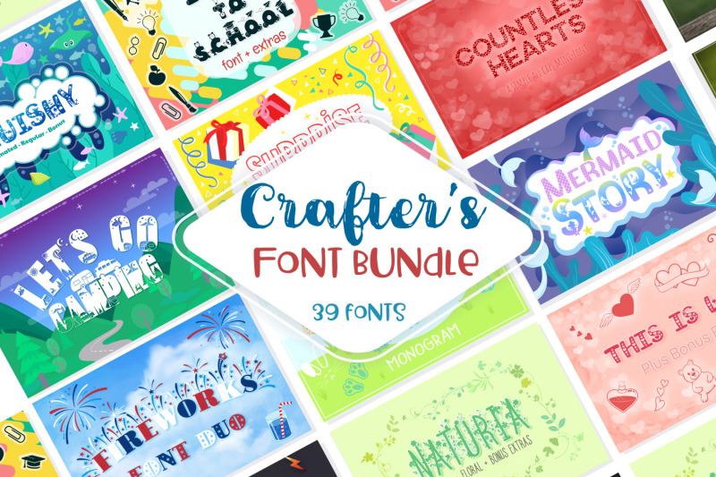 sale-crafter-039-s-huge-font-bundle-39-fonts-in-26-families