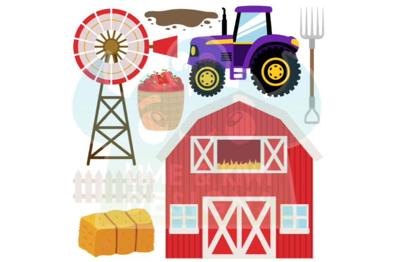 happy-farm-clipart-instant-download-vector-art