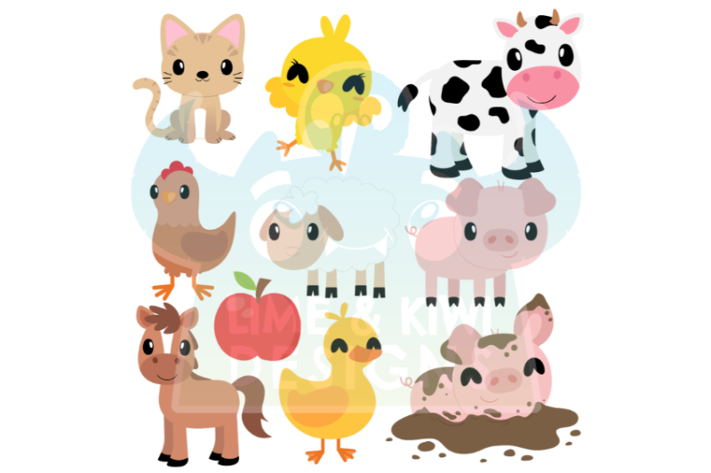 happy-farm-clipart-instant-download-vector-art