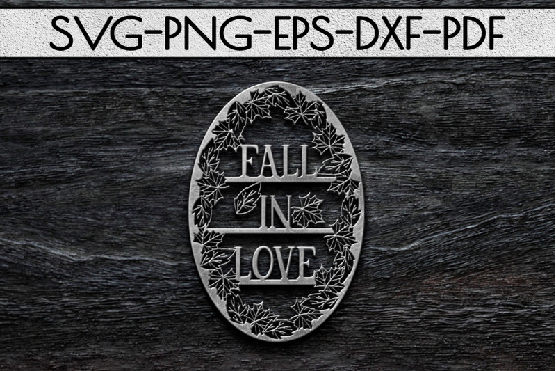 fall-in-love-papercut-template-fall-decor-leaves-svg-pdf