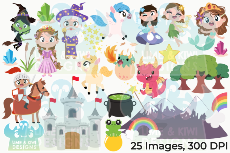 mythical-quest-clipart-lime-and-kiwi-designs