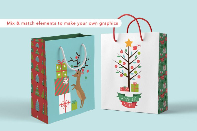 christmas-critters-illustration-pack