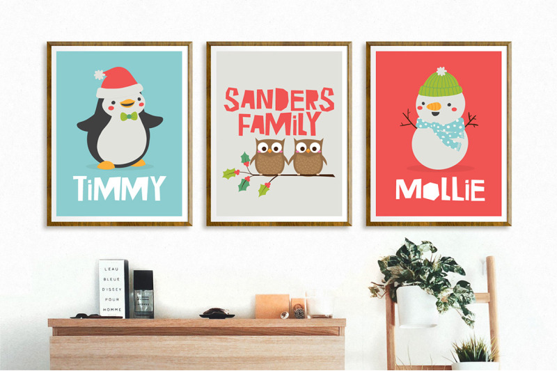 christmas-critters-illustration-pack