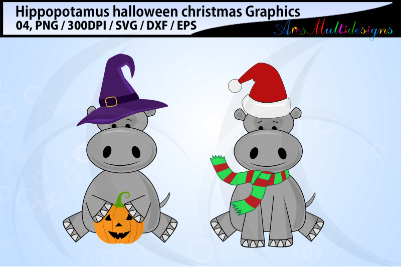 hippopotamus-halloween-svg-hippopotamus-christmas-svg