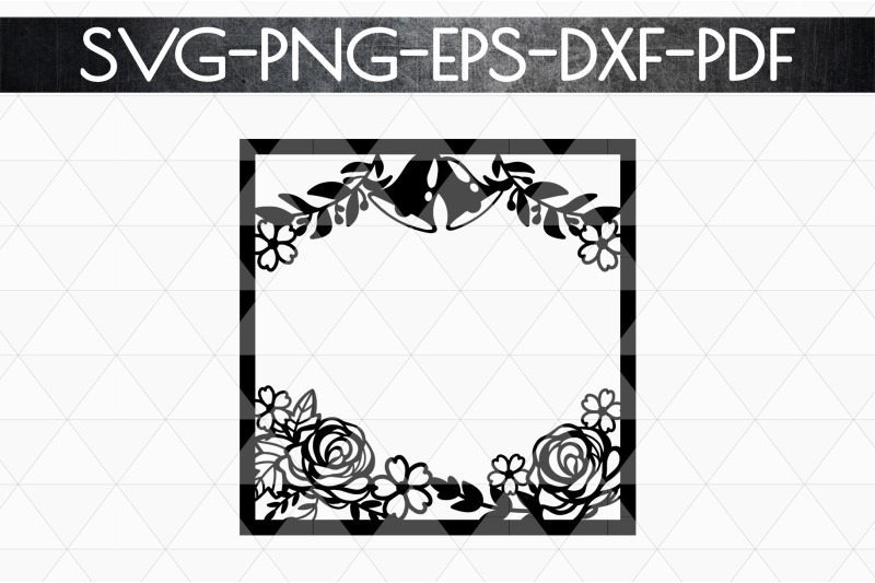 Download Wedding Frame Papercut Template, Marriage Decor SVG, PDF ...