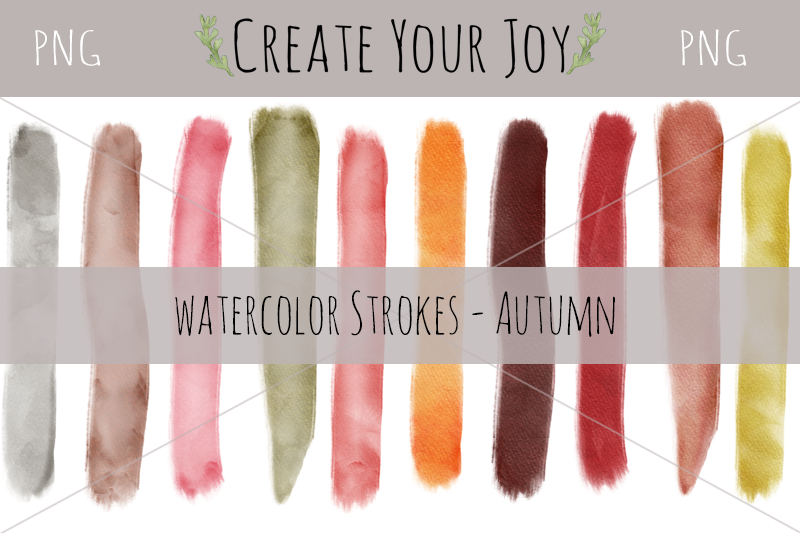 watercolor-brush-strokes-autumn-png