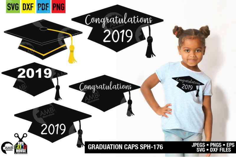 Download Graduation cap svg, Grad clipart, SPH-176 By ...