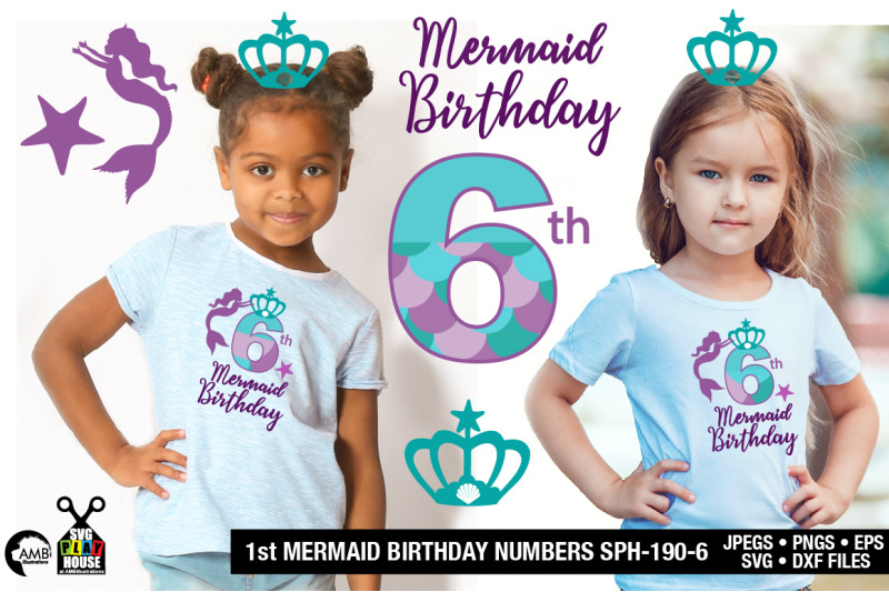 mermaid-birthday-numbers-sixth-birthday-mermaid-numbers-sph-190-6