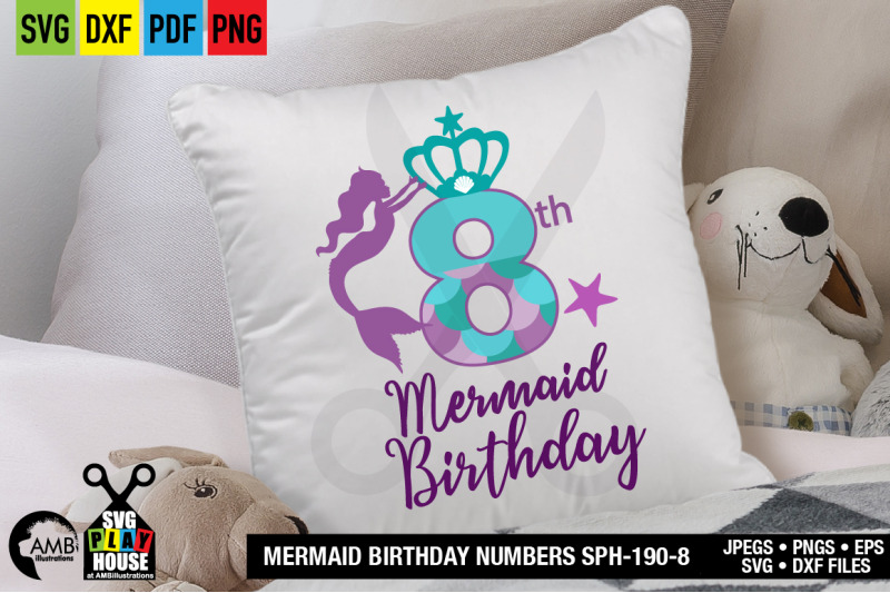 mermaid-birthday-numbers-eighth-birthday-mermaid-numbers-sph-190-8