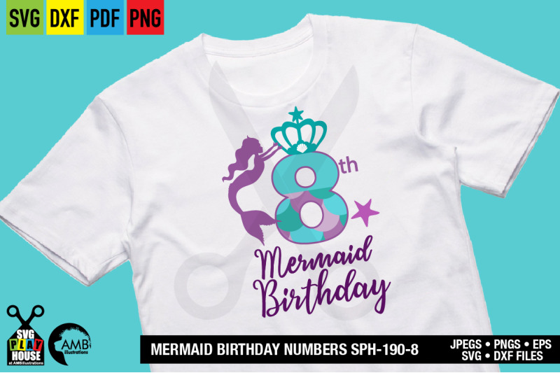 mermaid-birthday-numbers-eighth-birthday-mermaid-numbers-sph-190-8