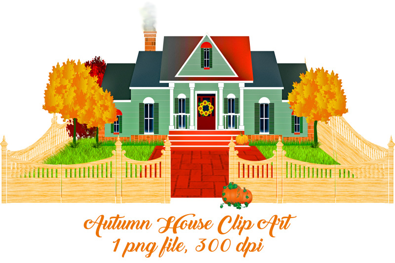 autumn-house-clip-art