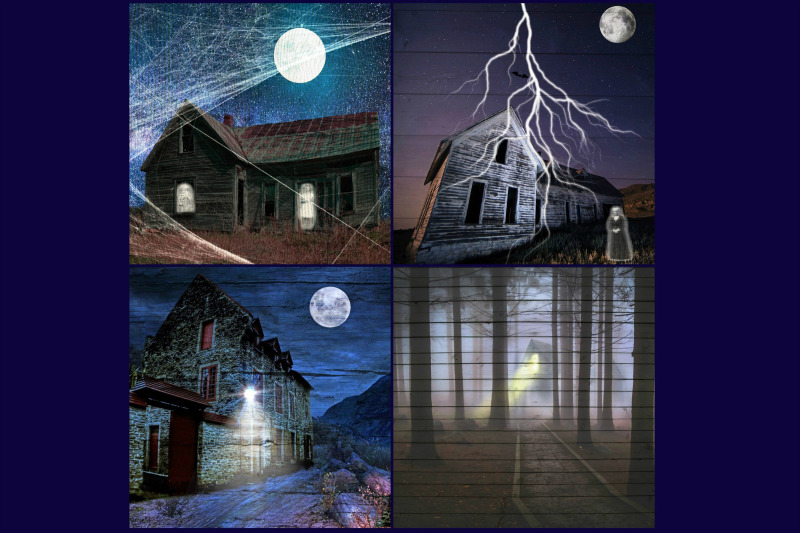 spooky-haunted-house-wood-digital-papers