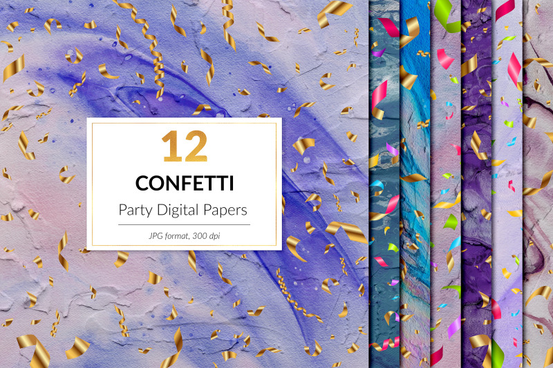 party-digital-paper-gold-confetti