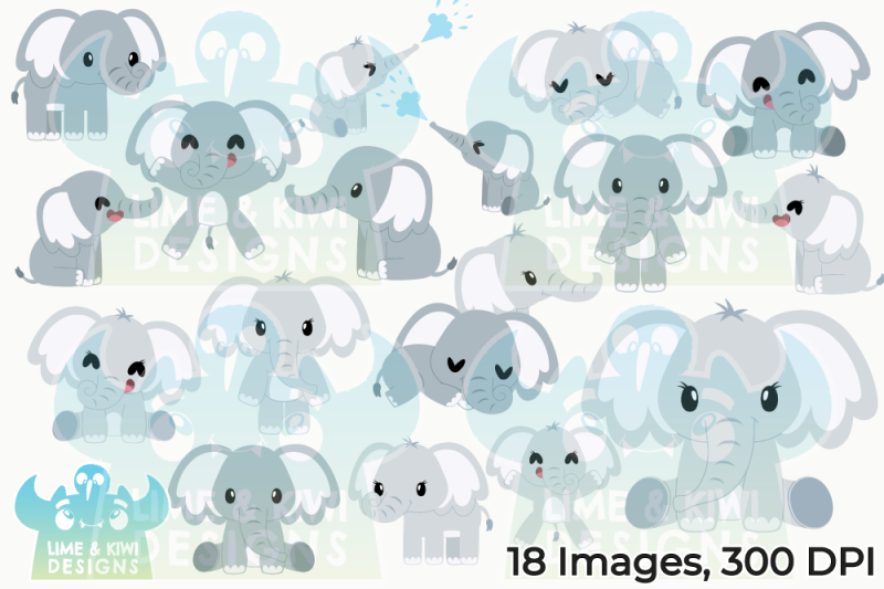 elephants-clipart-instant-download-vector-art