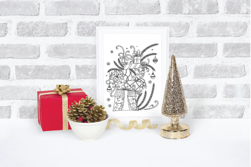 christmas-gifts-doodles-svg
