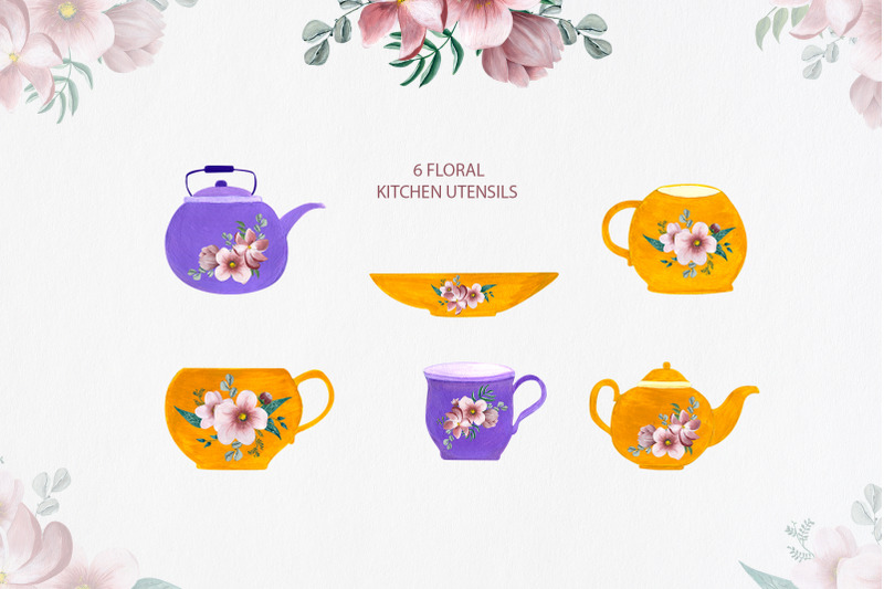 floral-kitchen-utensils