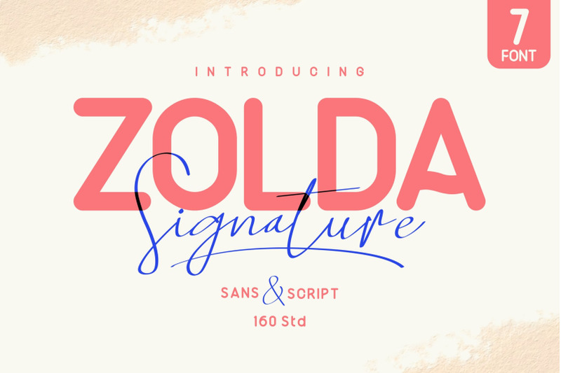 zolda-font-family-7-fonts