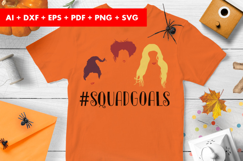 squadgoals-halloween-vector-svg-png-transparent