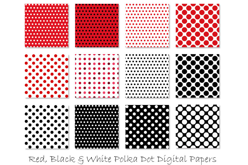red-polka-dot-digital-paper-red-amp-black-polka-dot-backgrounds