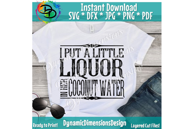 country-music-svg-put-a-little-liquor-in-my-coconut-water-song-lyric