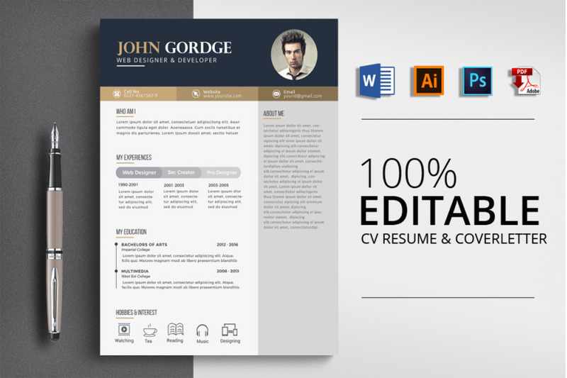 job-cv-resume-template