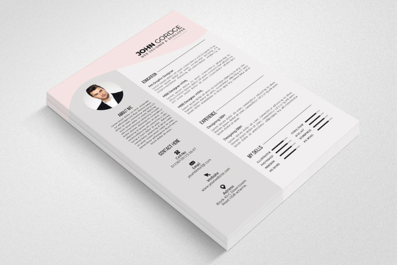 cv-resume-word-template