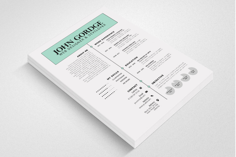 clean-cv-resume-word-template