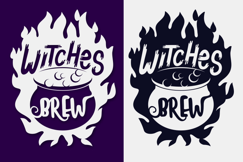 Witches Brew Halloween Svg Papercut File By Tatiana Cociorva Designs Thehungryjpeg Com