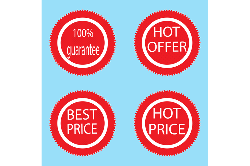 label-sticker-best-and-hot-price