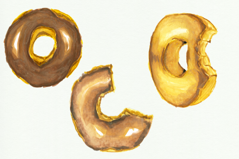 12-watercolor-donuts-illustrations