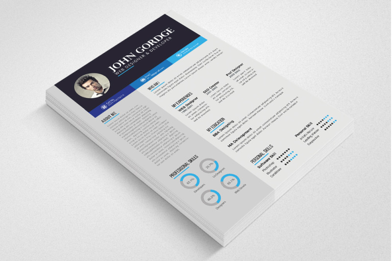 clean-cv-resume-word-template