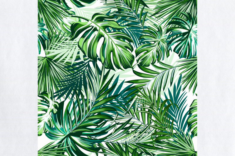 tropical-vector-seamless-pattern