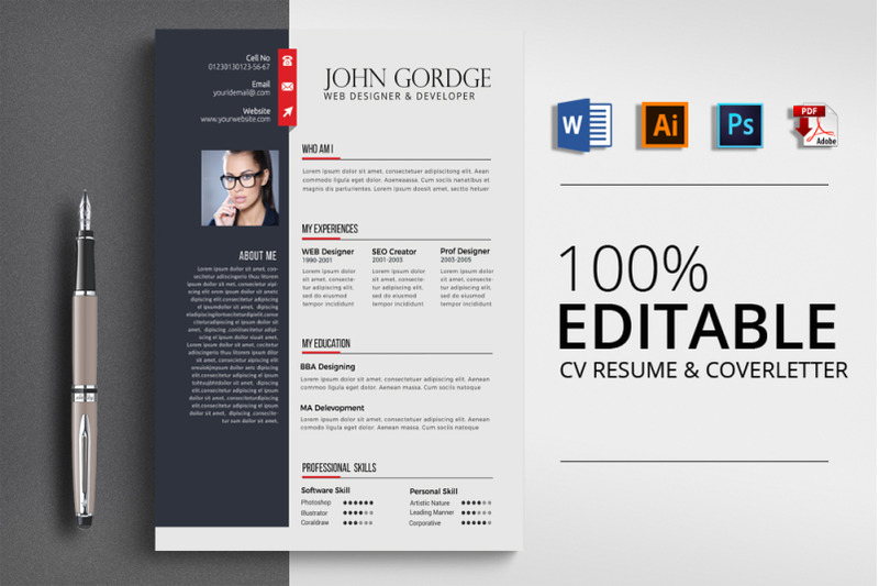 cv-resume-word-template