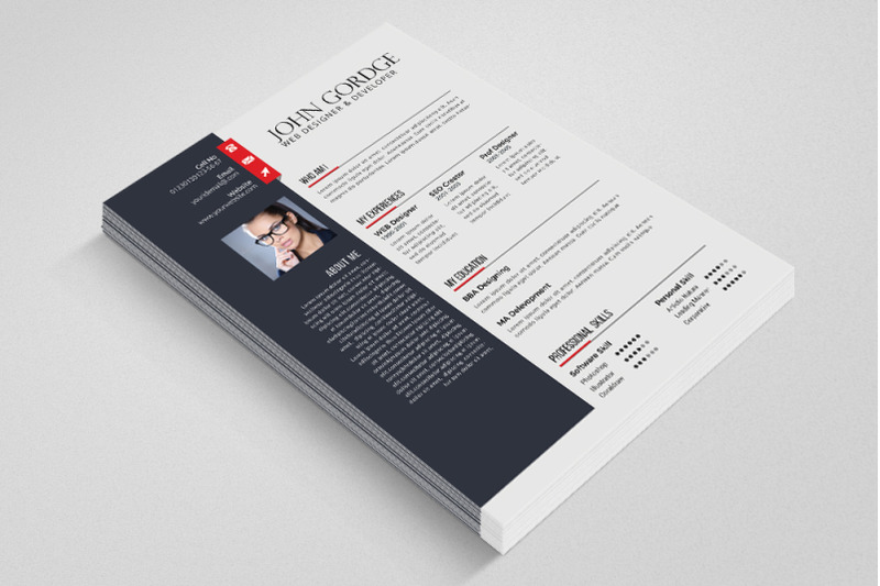 cv-resume-word-template