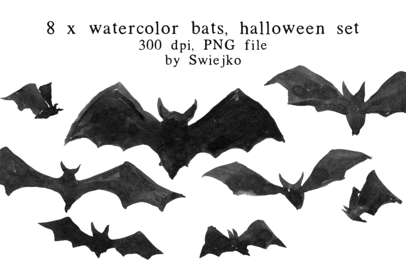 halloween-clip-art-set-bats