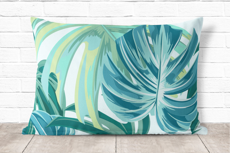 tropical-vector-seamless-pattern